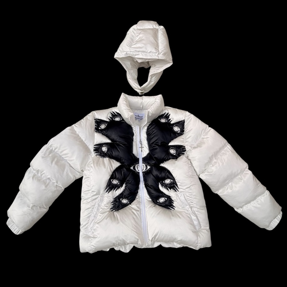 Youthhood Angel Eye Puffer Jacket Mens L